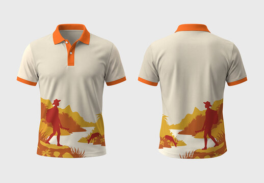 Creative Polo T-Shirt Design