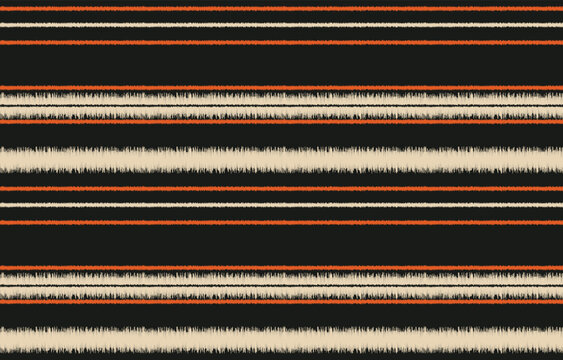 ethnic ikat seamless pattern. hand drawn craftsmanship embroidery bohemian, abstract square geographic art fabric ikat textile material design for curtain, carpet, wallpaper, clothing, Batik.