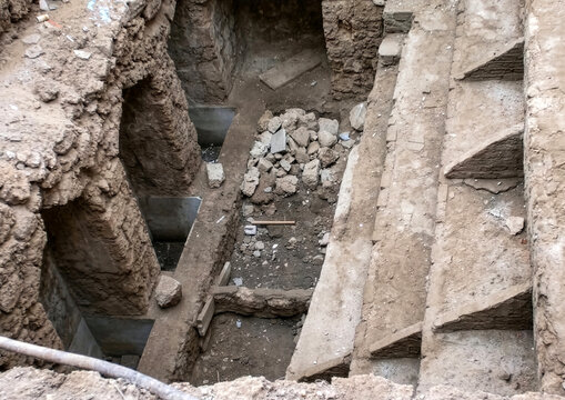 Old water reservoir in al-Balad, Mecca province, Jeddah, Saudi Arabia