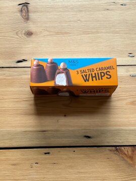 London, England
April 10, 2026
MandS Salted Caramel Whips