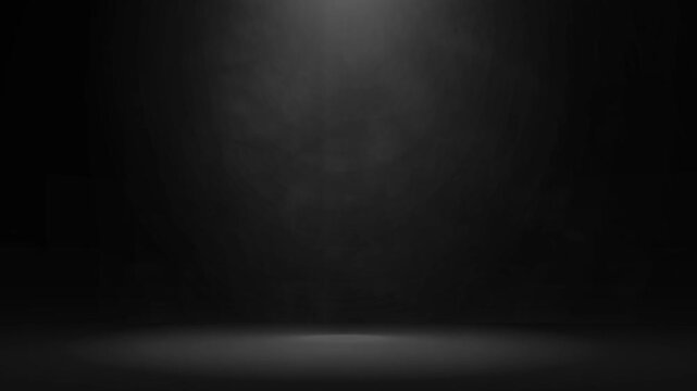 The studio background is black with smoky light.
