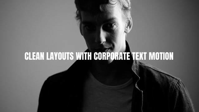 Corporate Text Motion