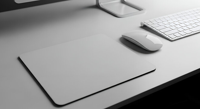 Modern computer workspace with keyboard mouse.