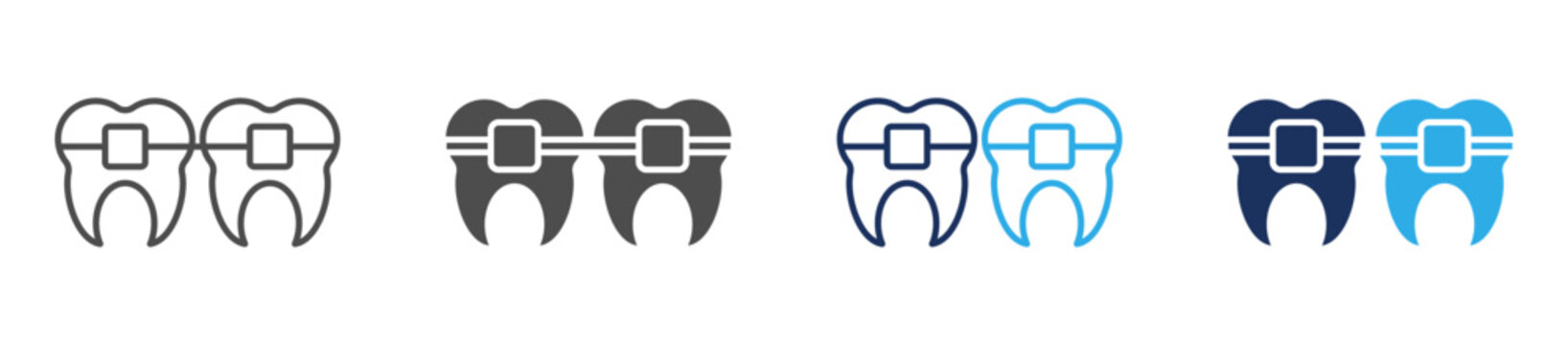 braces multi purpose icon set