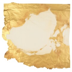 Fototapeta premium Gold marble ripped paper backgrounds white background rectangle.