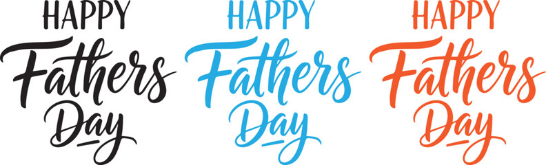 Naklejka premium Fathers Day vactors creative design