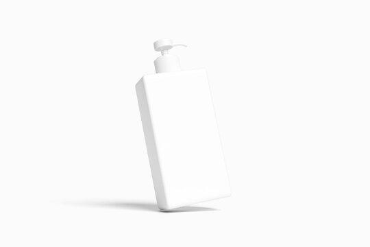 Blank pump bottle for mockup - 3D Illustration