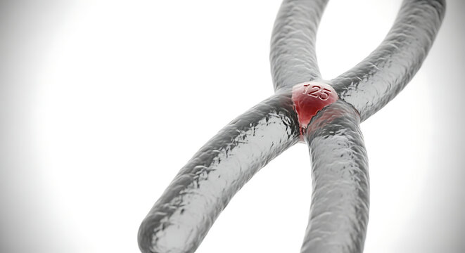 A medical illustration of a blood vessel with a red aneurysm bulge