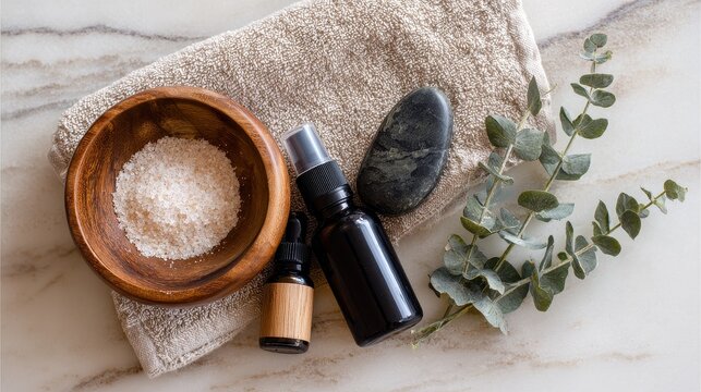 Natural beauty, organic skincare routine, eco-conscious products, glowing complexion, botanical ingredients, sustainable beauty, pure and simple, holistic care.