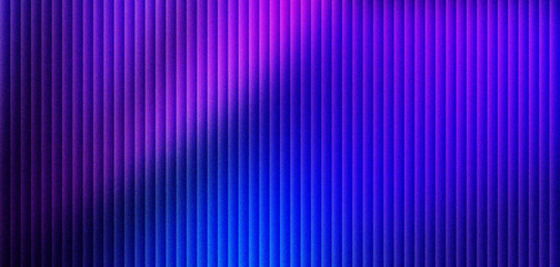Abstract purple and blue vertical lines background, vibrant neon light texture with rhythmic parallel stripes, modern digital gradient pattern for tech wallpaper and creative design projects.
