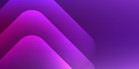 Obraz premium Abstract Geometric Background with Purple and Magenta Gradient Curves