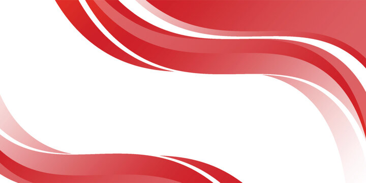 Vector red line background curve element with white space for text. vector pattern wave eps10
