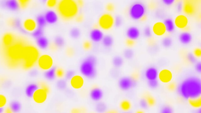 Colorful Particles In Diffuse Pattern Evoke Microscopic Biological Or Ink Experimental Visuals