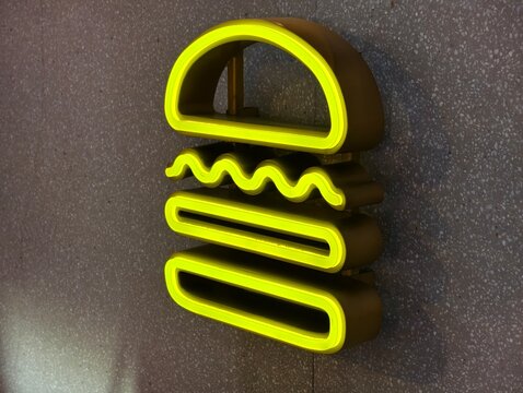 Shanghai,China-Oct.25th 2025: Shake Shack company brand logo
