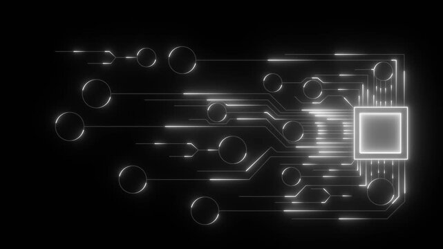 Ai tools or neon box. Multi function for Agentic AI technology motion background. Multi agent AI systems, Automate daily Tasks Smart AI solutions improve efficiency, Automate repetitive work