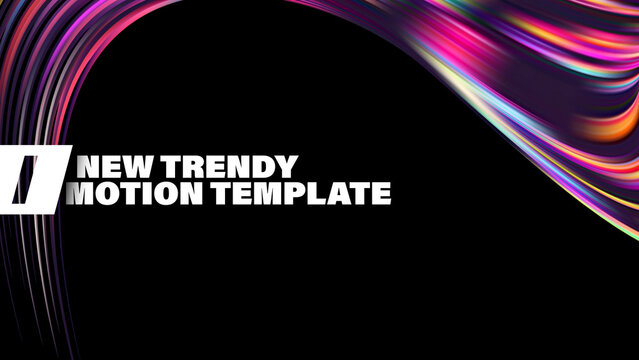 Motion Titles Template