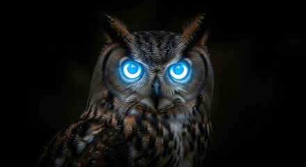 Obraz premium great horned owl