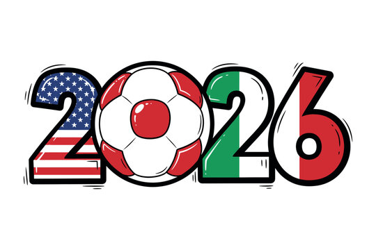 2026 fifa world cup logo usa mexico and canada united in soccer