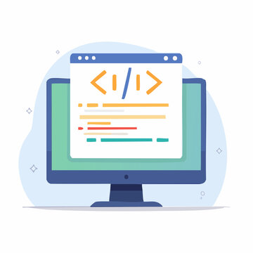 Computer Screen Displaying Code Snippet