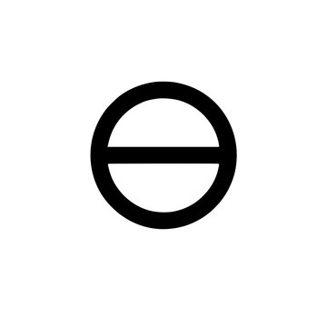 Subtract sign circle 