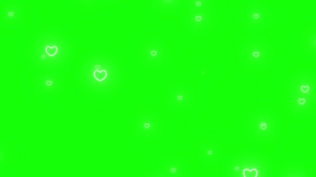 abstract green background with bubbles