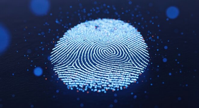 Digital fingerprint scan for identity verification