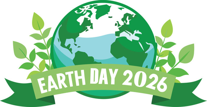 Earth day 2026 theme banner.