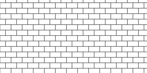 Obraz premium Urban abstract pavement floor and wall white structure structure brick wall row wallpaper texture design.