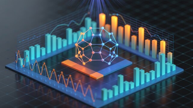 Abstract data analytics platform with geometric structure