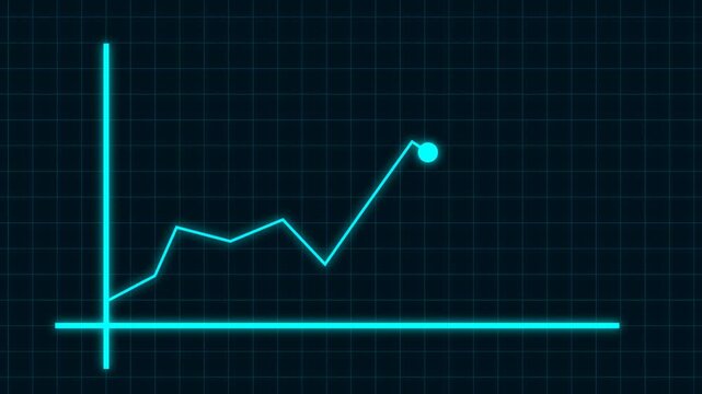 graph chart up down business statistics report