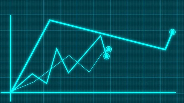 graph chart up down business statistics report