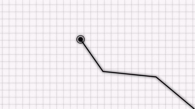 graph chart up down business statistics