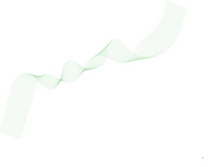 Fototapeta premium A clean 3D blue ribbon art design featuring wavy curves and fluid lines on a white background for a modern wallpaper or business backdrop illustration