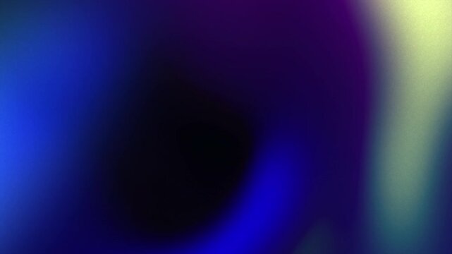 Abstract gradient background with deep blue and purple tones blending into soft yellow highlights. Smooth, blurred transitions form organic shapes with a luminous, modern feel.