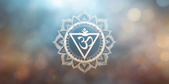 Jainism Ahimsa Symbol Spiritual Art Minimalist Design Peaceful Environment Abstract Viewpoint Embracing Non-Violence and Harmony in Contemporary Art
