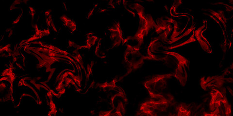 Fototapeta premium Vector fire flames background. Red and black background coating abstract blaze fire flame texture. Paint wall art dark grunge pattern.