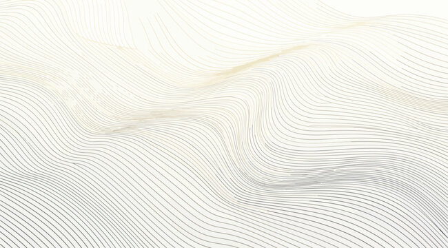 Abstract flowing lines pattern