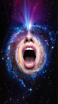 Cosmic scream