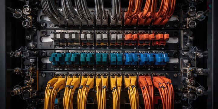 Patch panel cable management