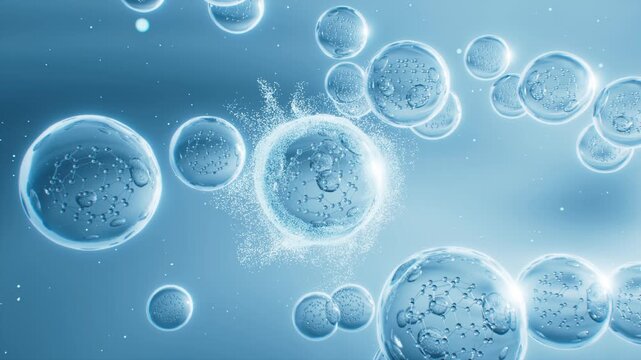 Cosmetics for skin care, cell repair, moisture replenishment and hydration, molecular essence