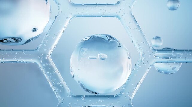 Cosmetics for skin care, cell repair, moisture replenishment and hydration, molecular essence