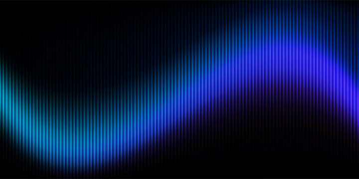 Monochrome waves with transparent vertical layering and soft opacity shifts. Abstract distorted glass effect, minimal and textured in grayscale palette. Vector illustration for futuristic design