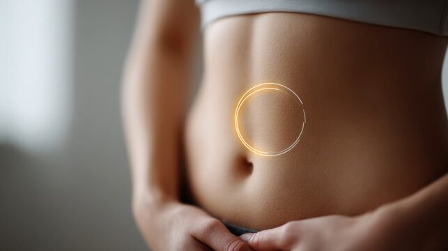 Innovative ai bodycare smart massage device for abdominal relaxation