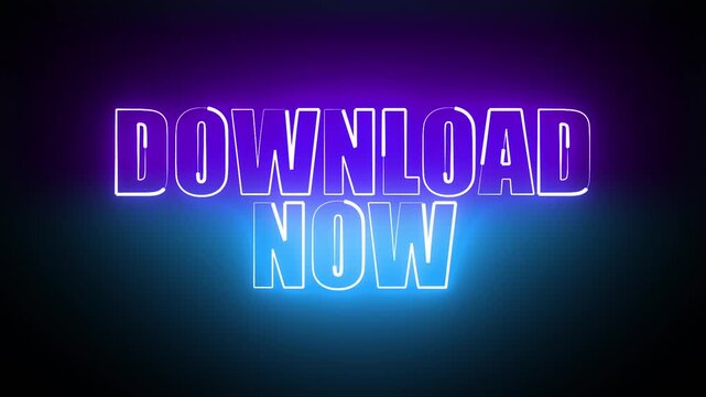 DOWNLOAD NOW NEON TITLE ANIMATION 