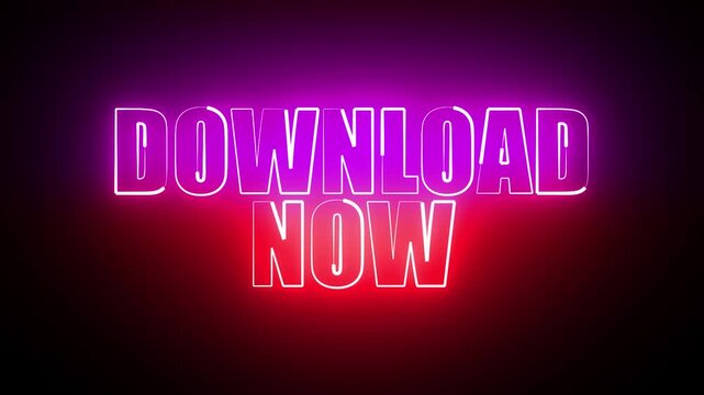 DOWNLOAD NOW NEON TITLE ANIMATION 