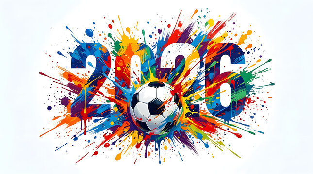 2026 colorful soccer ball design world cup football 2026, world cup football, fifa world cup, fifa world cup 2026 And FIFA World Cup 2026, FIFA World Cup, World Cup.