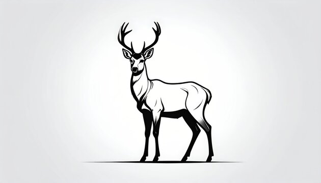 Deer silhouette