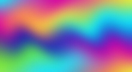 Obraz premium Smooth colorful gradient abstract background illustration