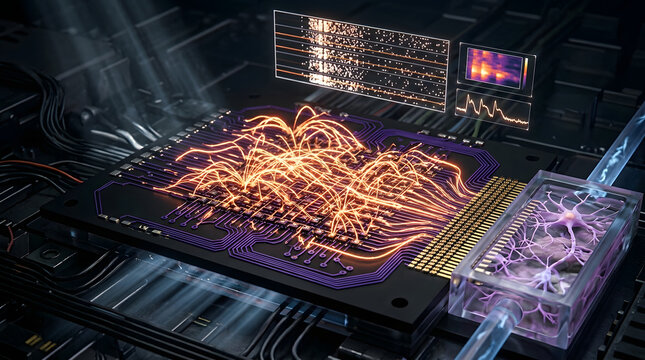 Advanced Futuristic Processor Simulating Neural Networks for Enhanced Computing Power