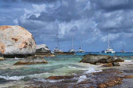 The Baths Beach Virgin Gorda BVI British Virgin Islands